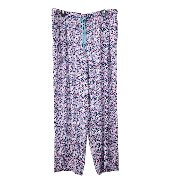 Hanes Comfort Sleep Women's Size 1X Cozy Knit Long Sleeve Winter Pajama Set Blue - Picture 4 of 11